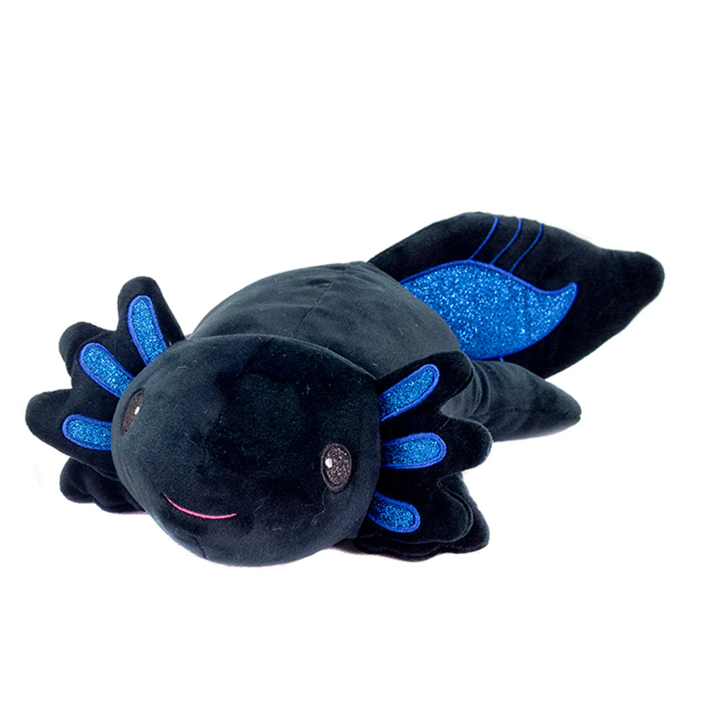 10.5 Inch Black Axolotl Plush Toy - Ultra Soft Cuddle Pillow for Kids & Adults | Perfect for Bedroom Decor, Gifts, and Stress Relief