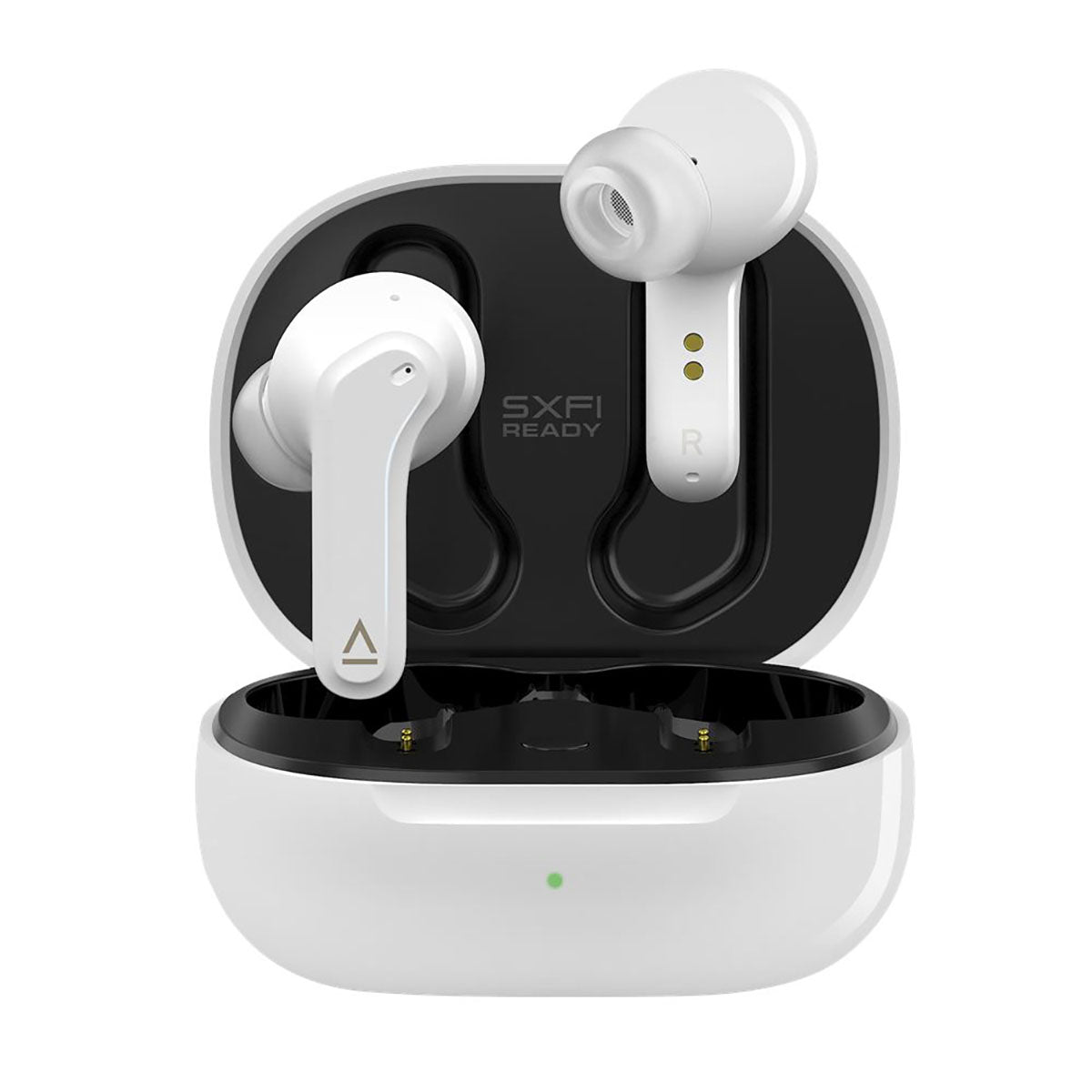 CREATIVE EF1050 Lightweight Wireless Earbuds with Active Noise Cancellation, Sweatproof & Secure Fit - Perfect for Gym, Running, Travel & Workouts
