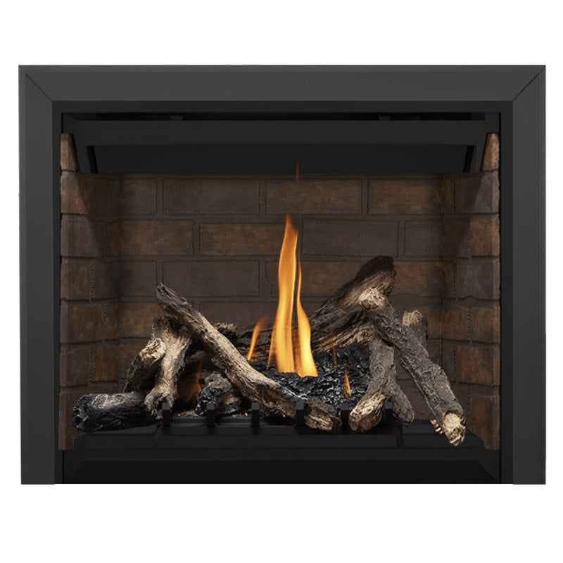 Napoleon Altitude 42 Inch Direct Vent Gas Fireplace - A42 Model | Indoor Home Heating & Cozy Living Room Fireplace for Winter