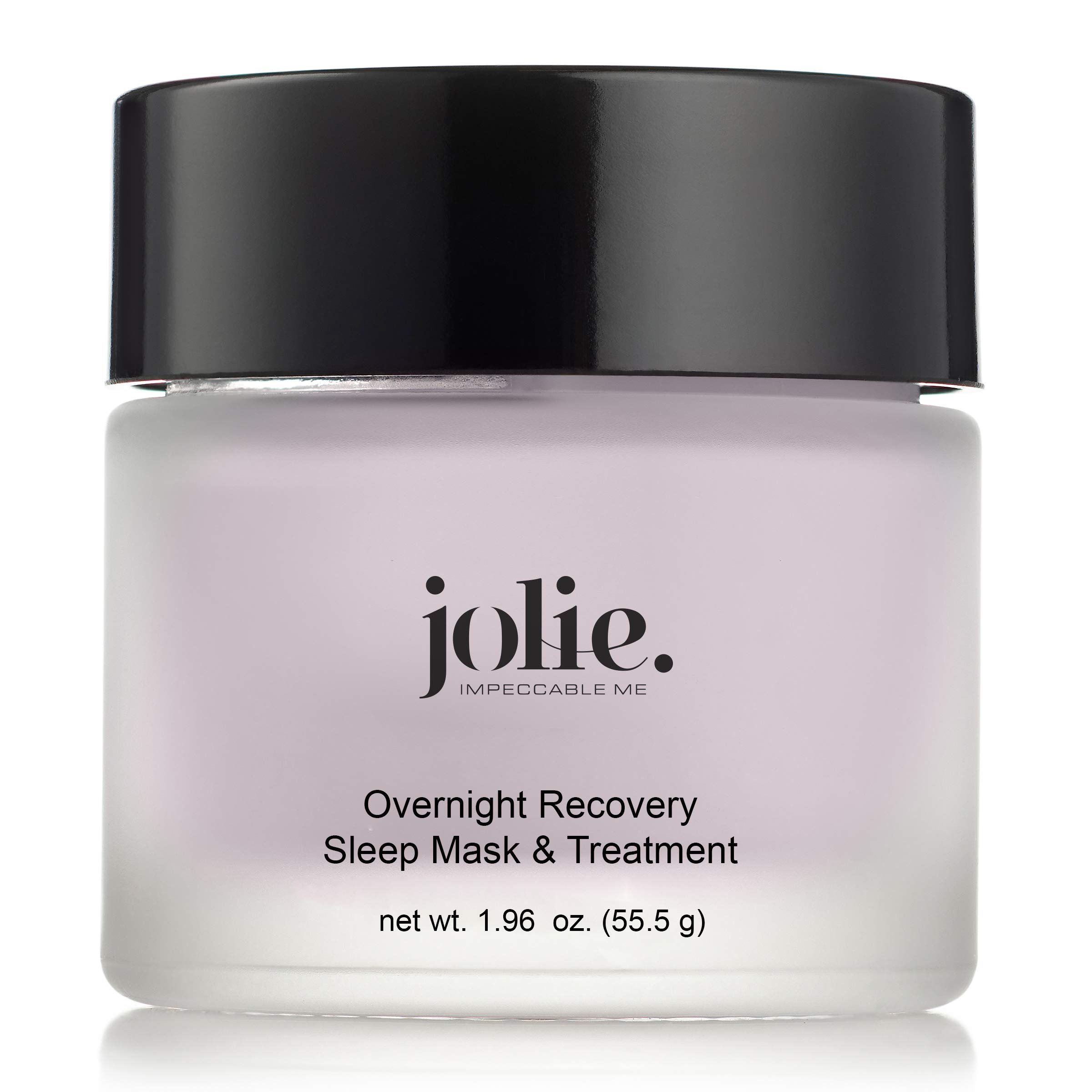 Jolie Overnight Recovery Sleep Mask - Hydrating Anti-Aging Eye Treatment for Dark Circles & Puffiness | Perfect for Nighttime Skincare Routine & Travel
