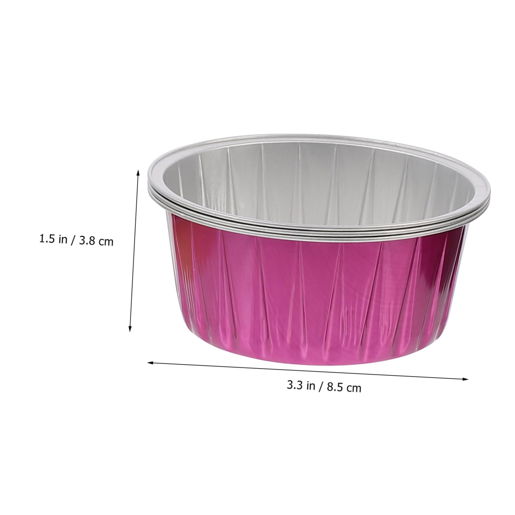 6-Piece Wax Melting Bowls Set - Aluminum Foil Wax Warmer Accessories for Candle Making, Wax Melting Machine Holder & Mini Candle Heating Tools - Perfect for DIY Candle Crafting, Home Waxing & Spa Treatments