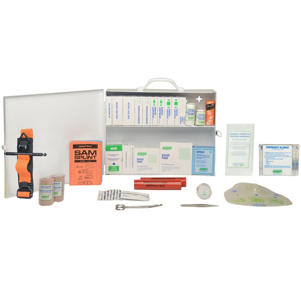 Type 3 Intermediate Kit Medium (26-50 Workers) - OSHA Compliant Metal Safety Equipment for Construction & Industrial Worksites