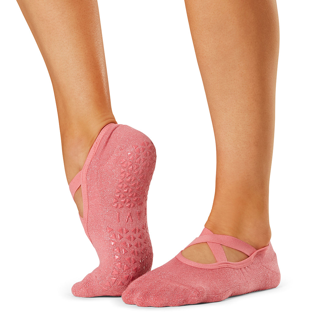 Tavi Noir Chloe Grip Socks for Women - Non-Slip Yoga Socks with Arch Support - Spring 2022 Collection - Perfect for Yoga, Pilates, Barre & Home Workouts