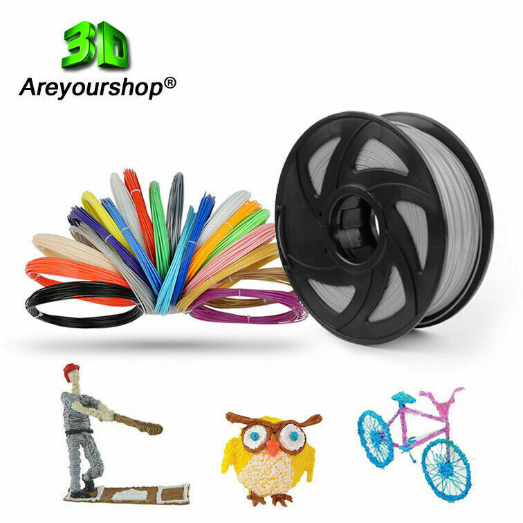 1.75mm MakerBot PETG PLA TPU 3D Printer Filament - 1kg (2.2lb) Spool for RepRap, ABS & More - Perfect for DIY Projects, Prototyping & Home 3D Printing