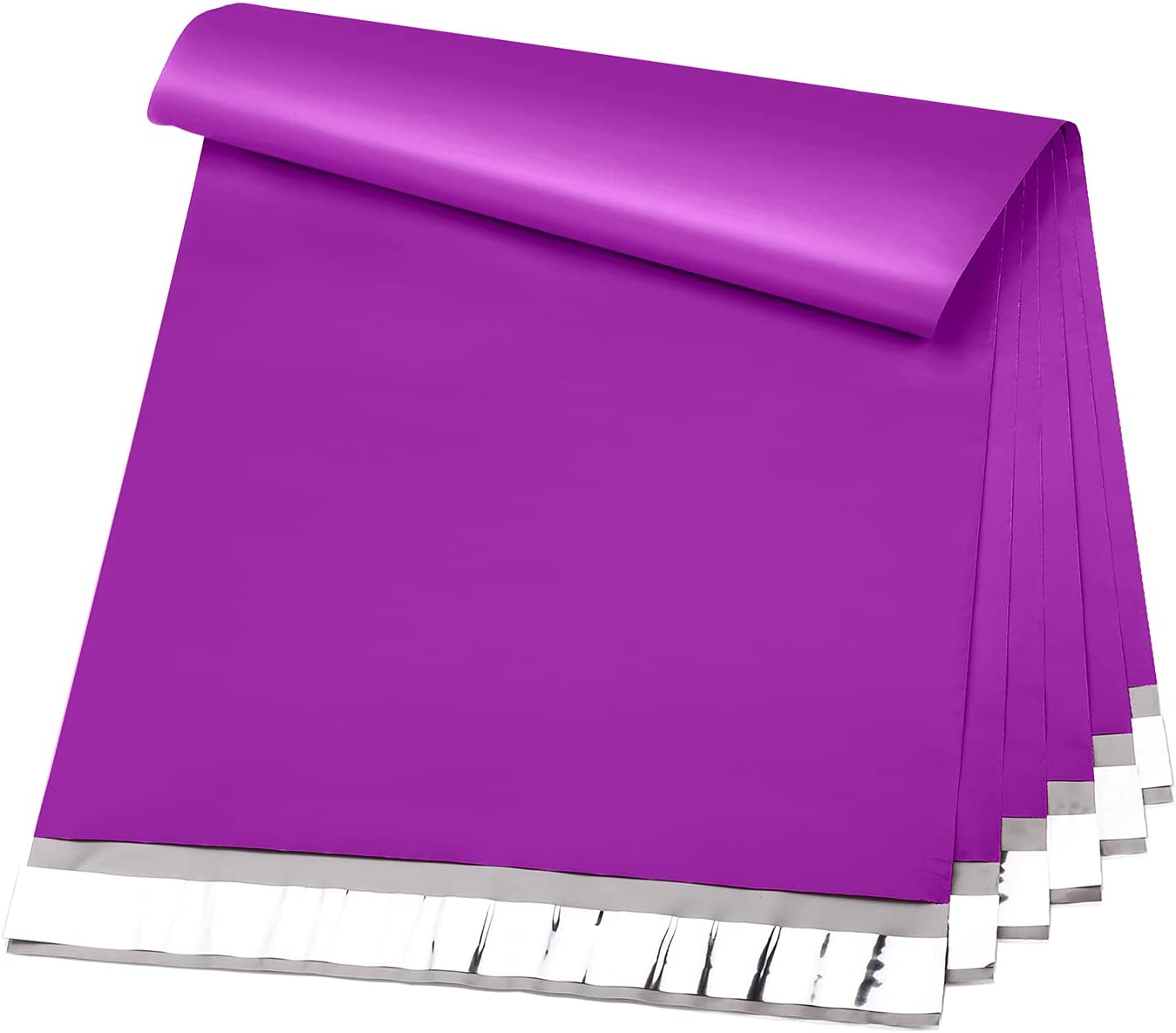 12x15.5 Inch Poly Mailers - Waterproof Shipping Envelopes for Ecommerce, Mailing Bags with Self-Sealing Adhesive - Perfect for Shipping Clothes, Books, Jewelry & Small Packages (Pack of 100)