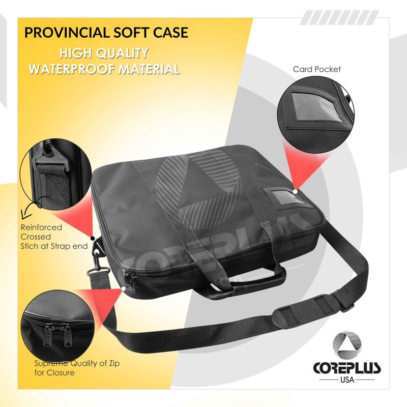 Masonic Apron Carrying Case - Lightweight Black Soft Apron Storage Bag for WM/MM & Provincial Regalia - Perfect for Lodge Meetings, Ceremonies & Travel Protection