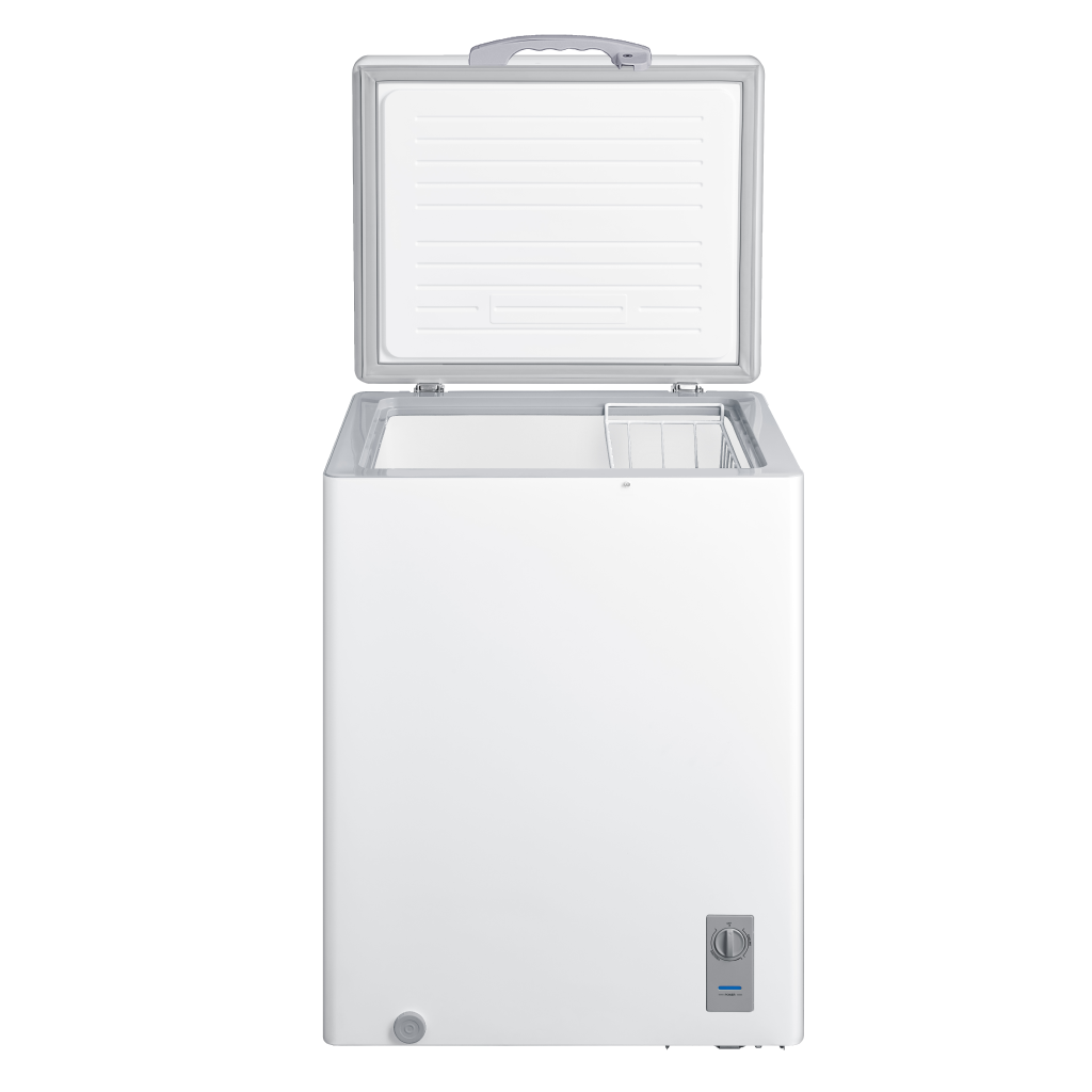 MDRC152FZG01 99L Chest Freezer - Energy Efficient Upright Deep Freezer for Home, Garage & Restaurant Use - Compact Freezer for Frozen Food Storage & Meal Prep