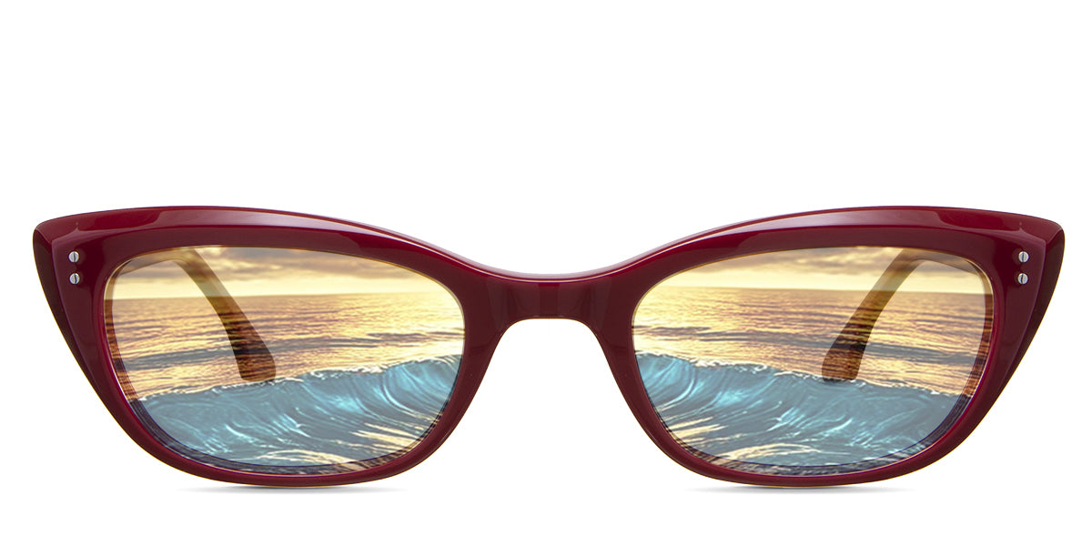 Judy Women's Prescription Tinted Glasses - Stylish & UV Protection for Everyday Wear, Driving, and Outdoor Activities