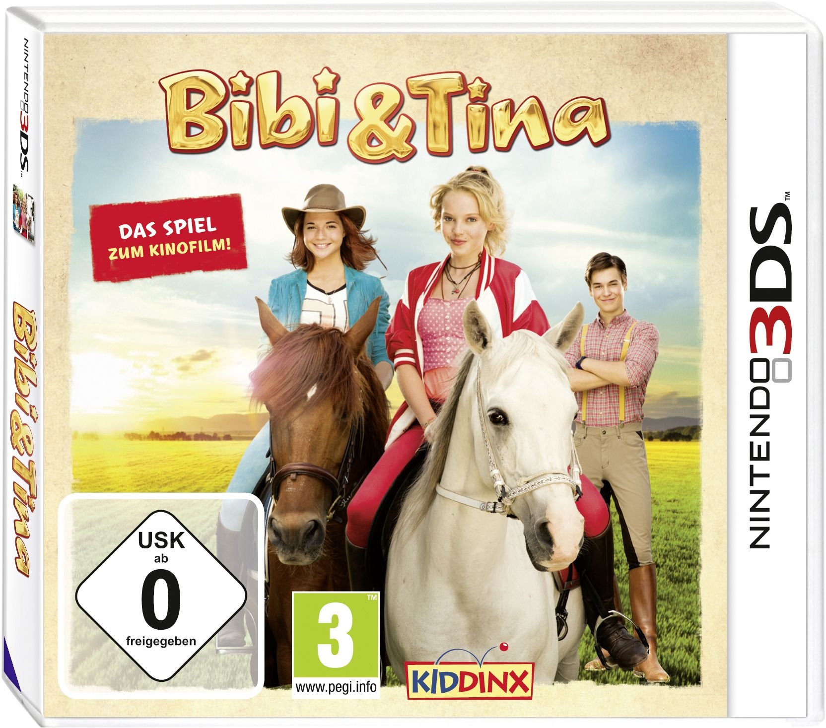 Bibi & Tina - The Official Movie Game for Nintendo 3DS | Adventure Game for Kids & Teens | Perfect for Family Game Night & Travel Entertainment