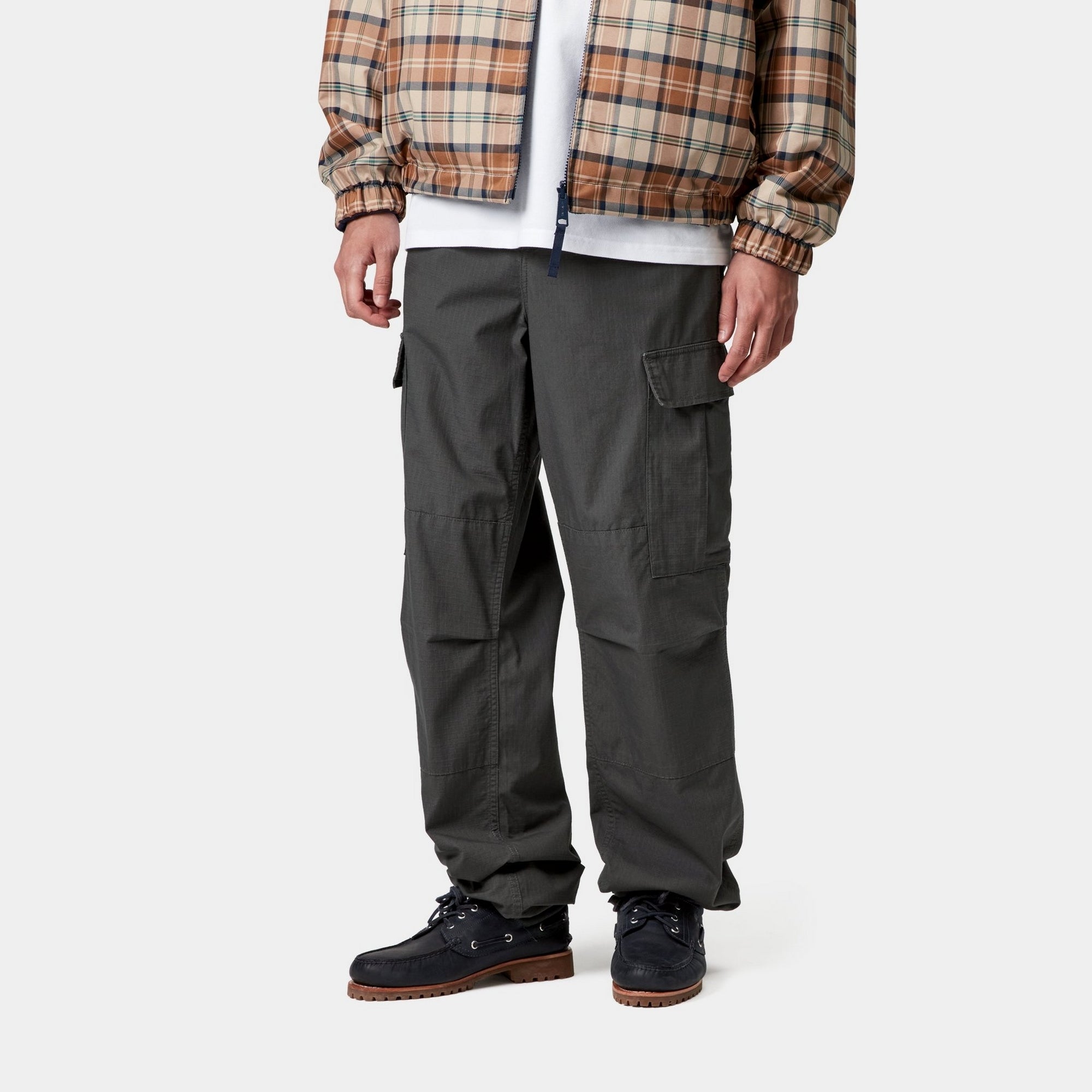 Men's Durable Cargo Pants - Graphite Color | Tactical Work Pants for Outdoor, Hiking & Casual Wear