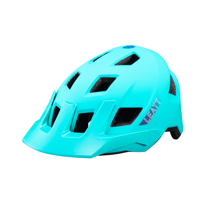 LEATT Junior Helmet MTB All Mountain 1.0 2025 - Kids Mountain Bike Helmet for Trail & Enduro Riding - Youth Protective Gear for Cycling Adventures