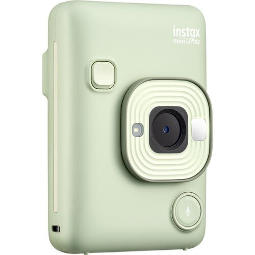 FUJIFILM INSTAX MINI Liplay Hybrid Instant Camera - Digital & Print Polaroid Style Camera with Bluetooth, Matcha Green - Perfect for Travel, Parties, and DIY Photo Albums