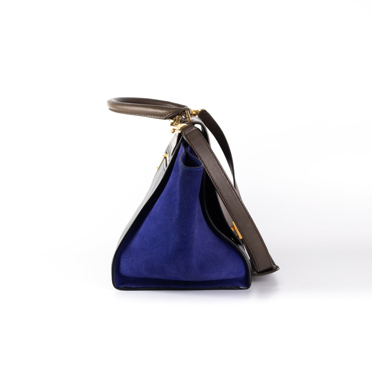 Celine Trapeze Medium Tricolour Leather Handbag - Luxury Designer Crossbody Bag for Women | Perfect for Work, Travel & Everyday Use