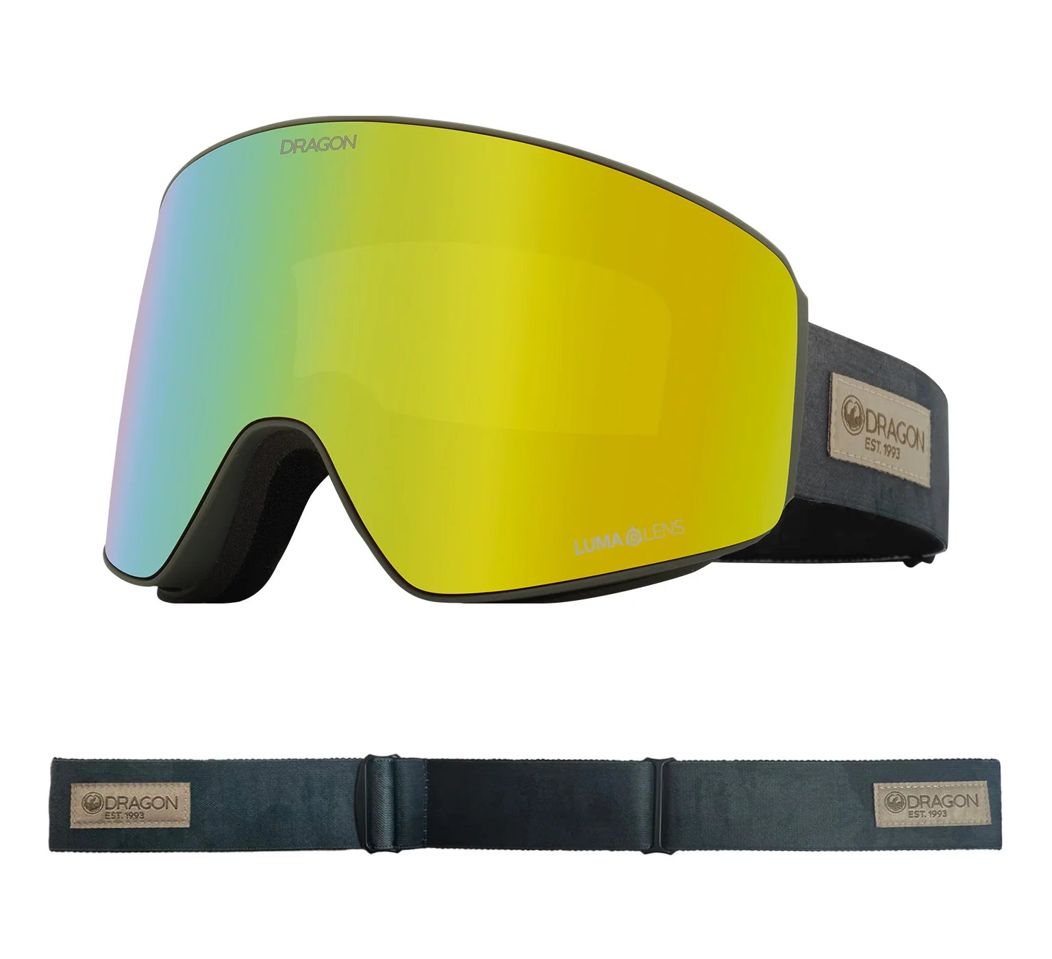 Dragon PXV Bonus Lens Goggles - Premium Snowboard & Ski Goggles with Interchangeable Lenses for Men & Women - Perfect for Snow Sports, Skiing, and Outdoor Winter Activities