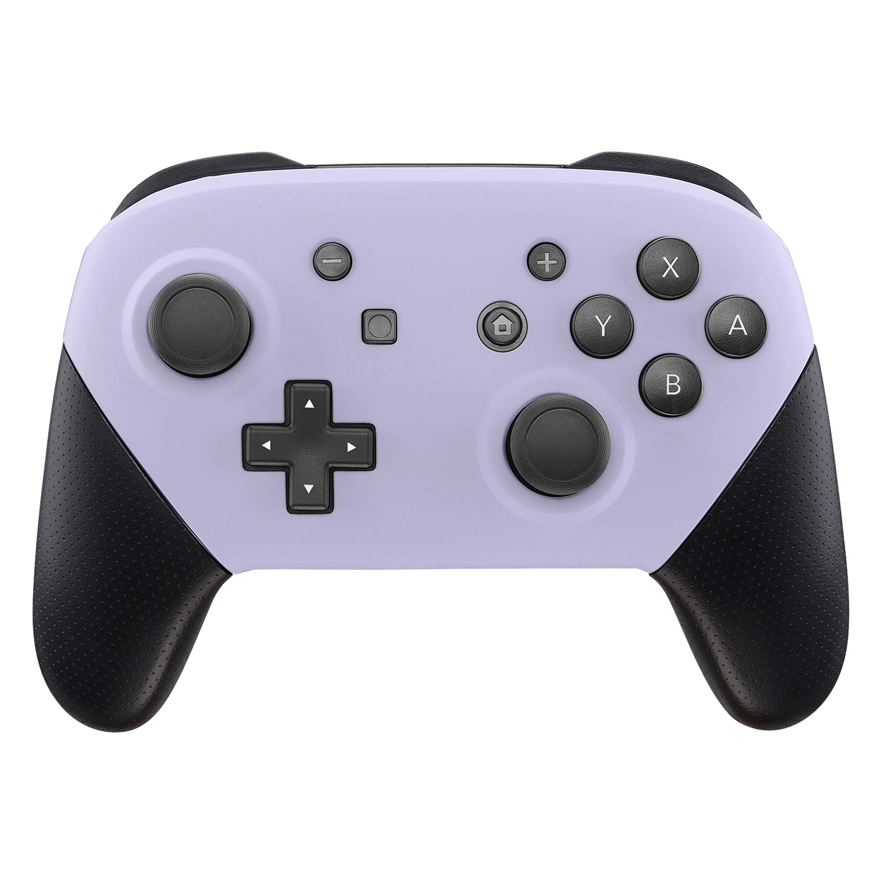 ExtremeRate Light Violet Faceplate & Backplate Replacement Shell for Nintendo Switch Pro Controller - DIY Custom Shell Case (Controller Not Included) | Gaming Accessories for Switch Enthusiasts