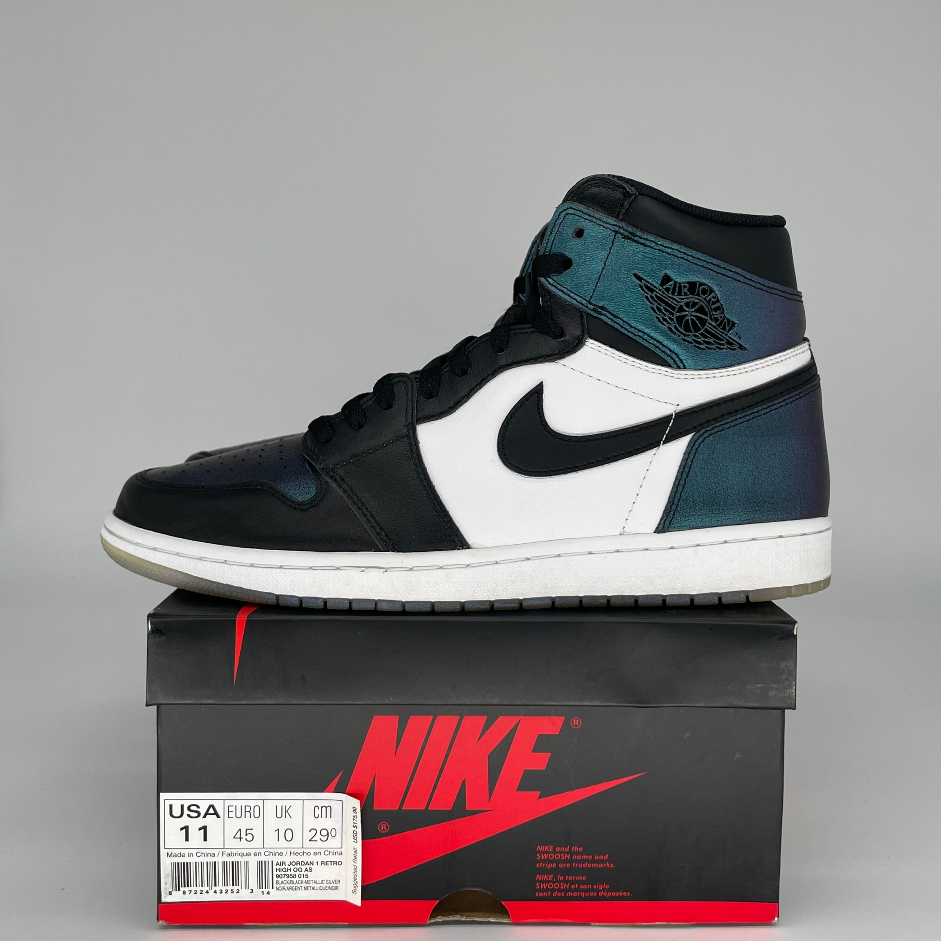 AIR JORDAN 1 ALL STAR Basketball Shoes Men's Size 11 - Style 907958-015 | Retro High Top Sneakers for Streetwear & Court Performance