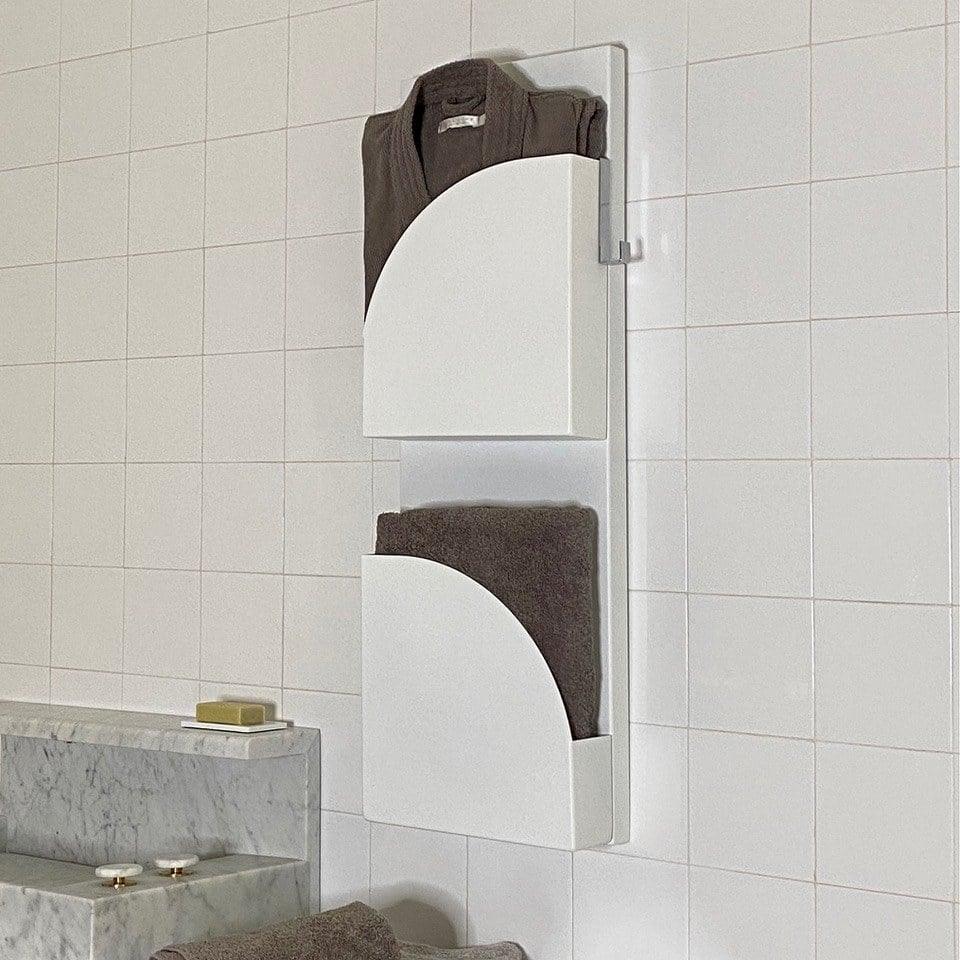 Mg12 Geometricians Christmas Towel Warmer - 12W x 36H - Perfect for Bathrooms, Kitchens & Holiday Gift Giving