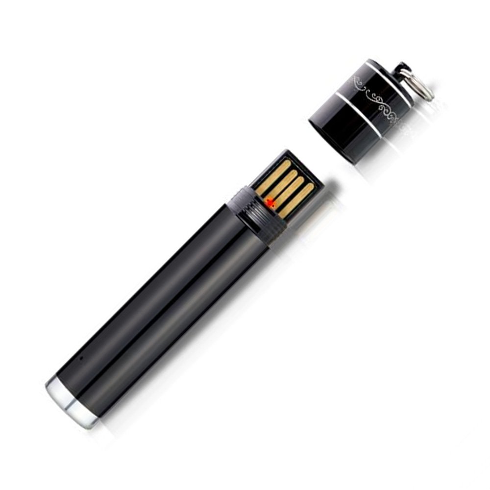 MQ-U400 4GB Voice Recorder Keychain with USB - 64 Hours Recording & Standby - Perfect for Meetings, Lectures & Secret Recording