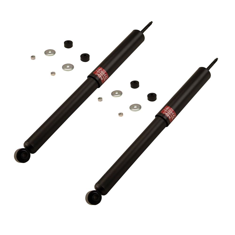 New Pair Rear Excel-G Shocks Struts for Buick Skylark & Chevy Citation - BuyAutoParts 77-60532AO - Improve Ride Comfort & Stability for Smooth Driving