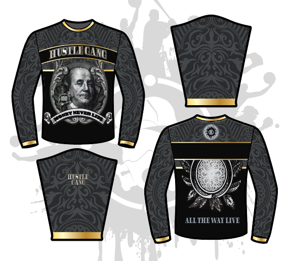 Money Never Lies Long Sleeve Jersey - Premium Cotton Baseball Shirt for Men & Women - Perfect for Sports, Casual Wear & Street Fashion