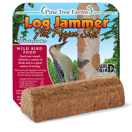 Log Jammer Hot Pepper Seeds - Pack of 12 Plugs for Home Gardening, Spicy Cooking & DIY Hot Sauce Making