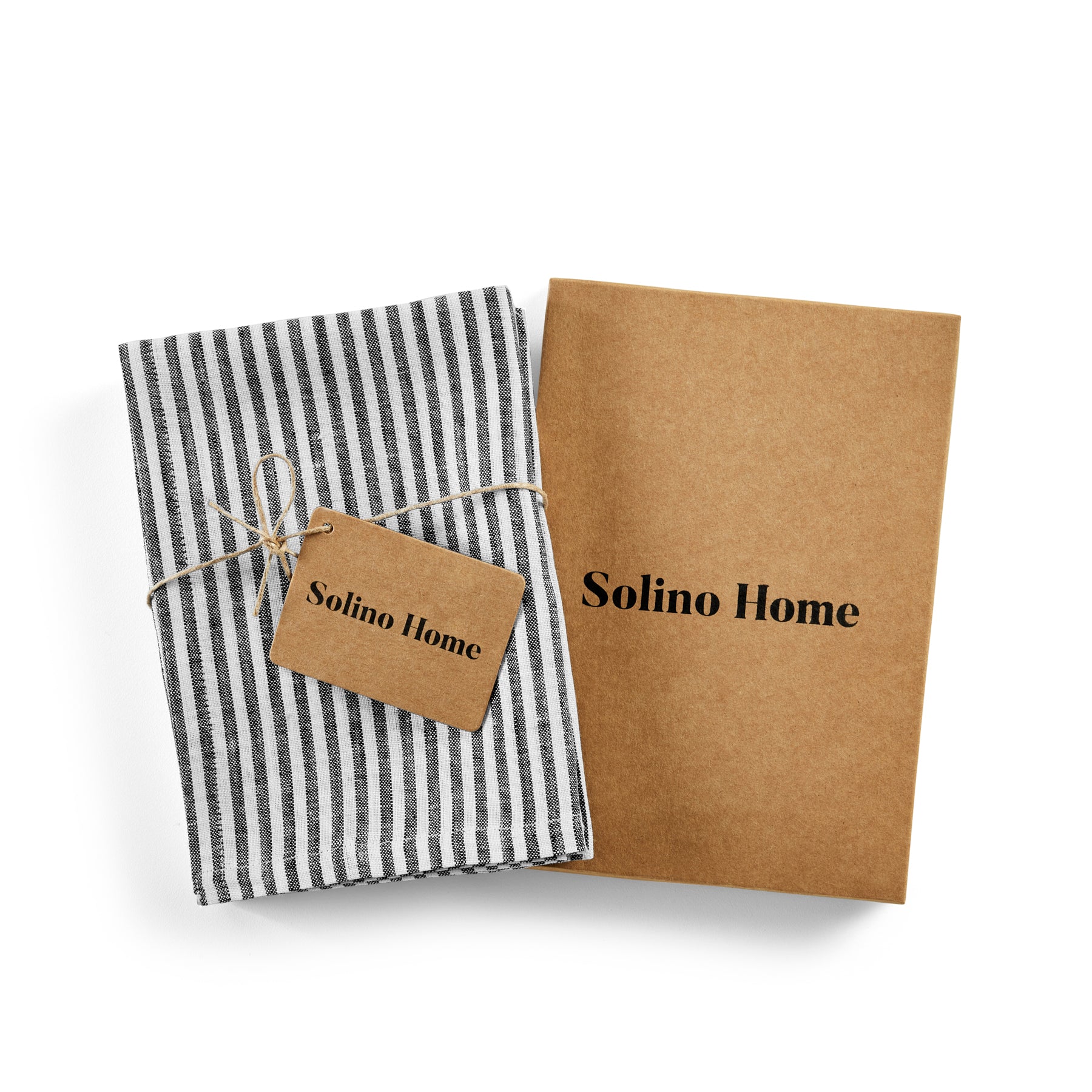Premium Narrow Stripe Kitchen Towels Set of 2 - Absorbent & Quick-Drying Dish Cloths for Cooking, Cleaning & Decor - Perfect for Modern Kitchens & Housewarming Gifts