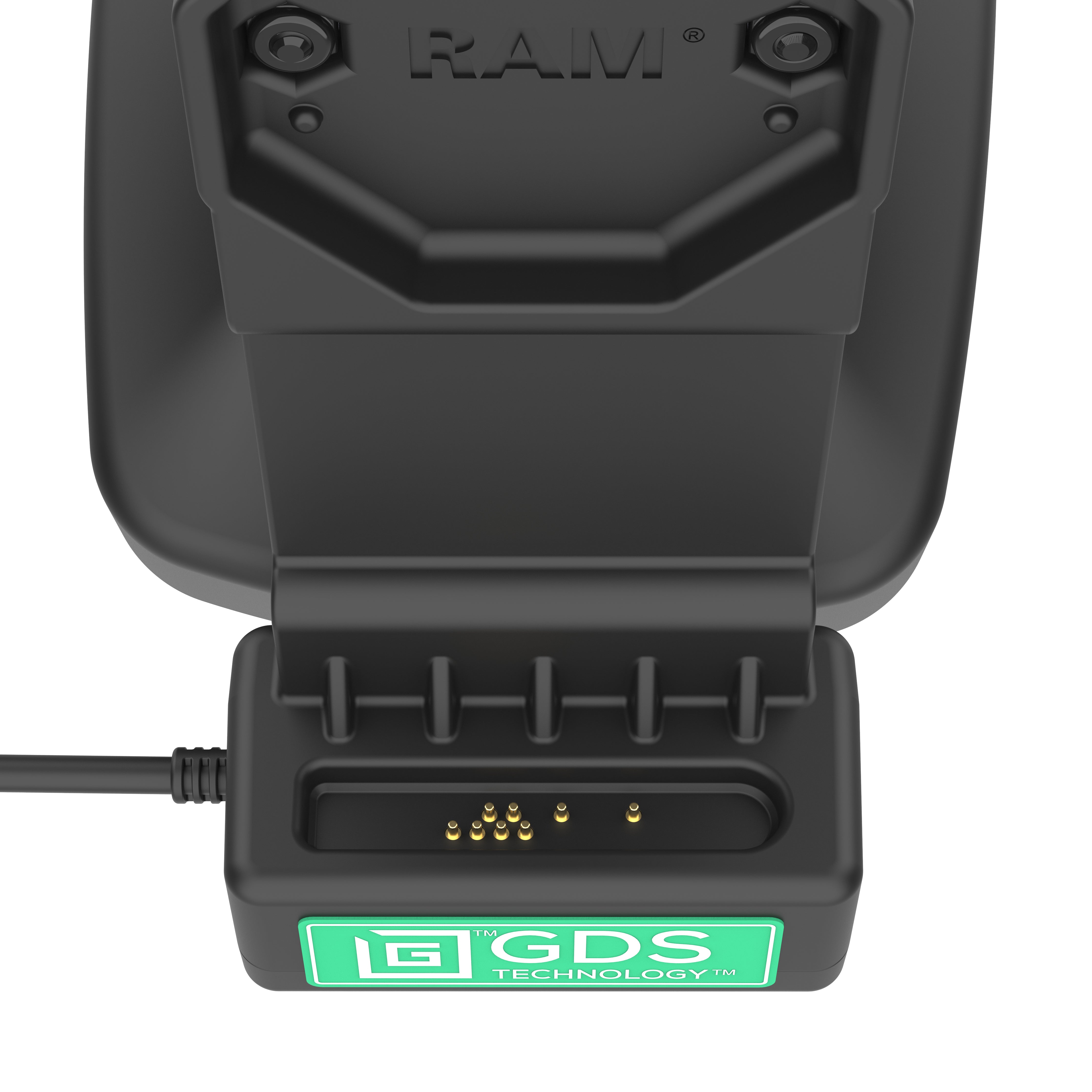 GDS® Uni Conn™ Locking Tilt & Swivel Dock with USB C + Data Port for Laptop & Tablet | RAM GDS DOCKLR D14 U1C 2A | Perfect for Home Office & Remote Work Setup
