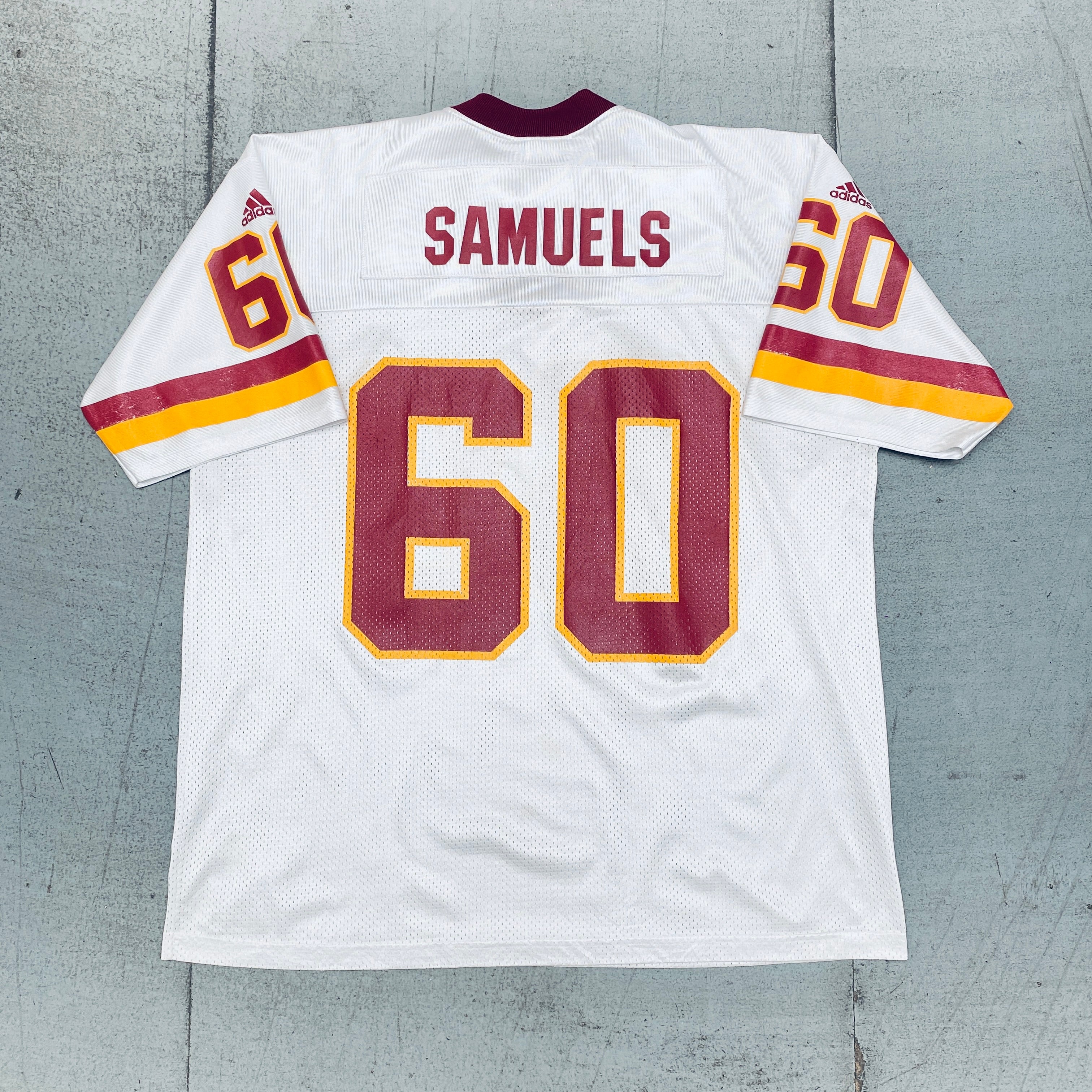 Chris Samuels 2000/01 Washington Redskins Rookie Jersey XL - Authentic NFL Football Jersey for Collectors and Fans, Perfect for Game Day, Sports Memorabilia Display, and Gift Giving