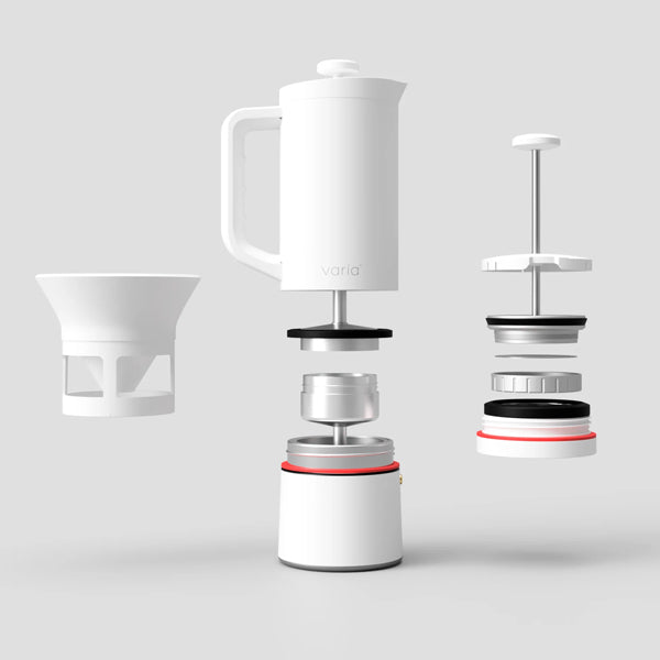 Varia Multi Brewer - Premium Coffee & Tea Maker for Home & Office - Perfect for Espresso, Drip Coffee, and Loose Leaf Tea Brewing