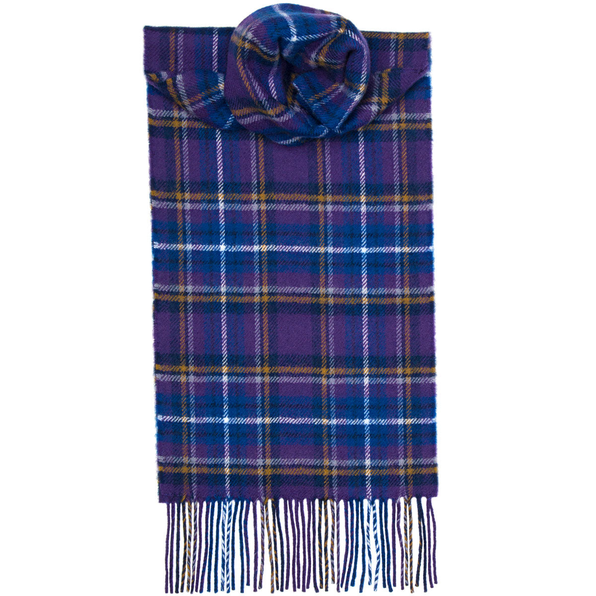 Holyrood Diamond Jubilee Tartan Scarf - Premium Wool Plaid Wrap for Women & Men - Perfect for Winter, Christmas Gifts & Scottish Heritage Events