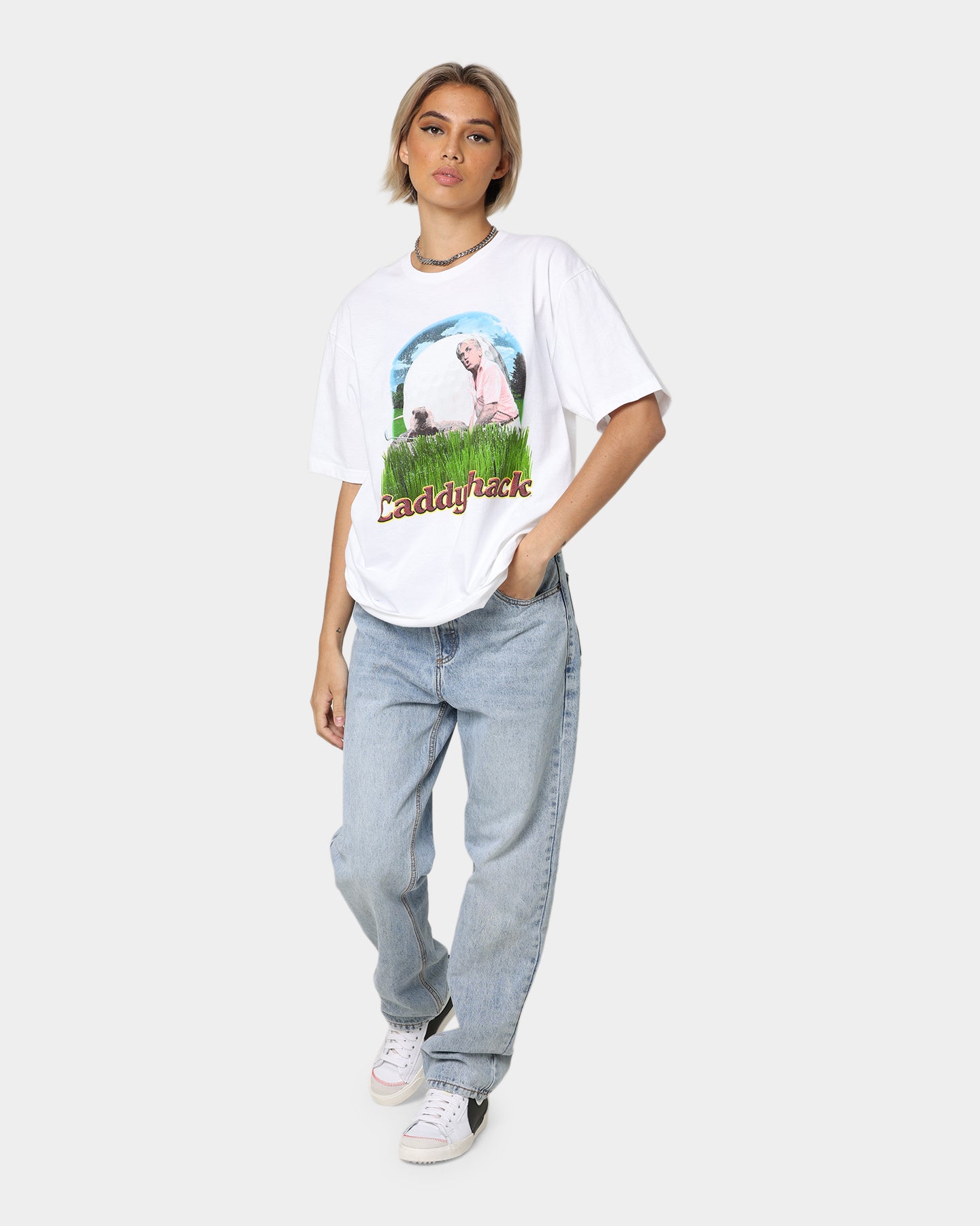Vintage Caddyshack T-Shirt - Classic White Cotton Tee for Men & Women - Perfect for Golf Outings, Casual Wear & Movie Fans