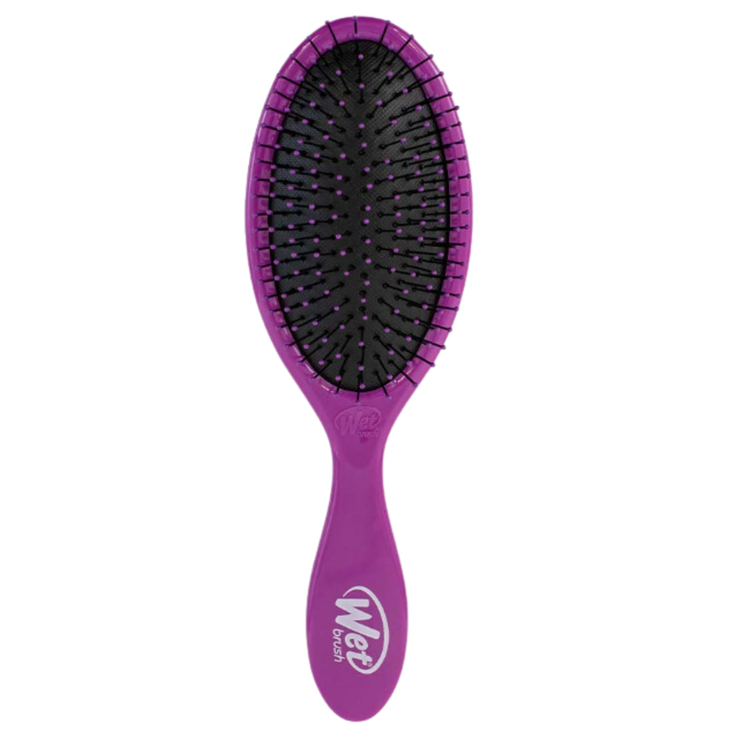 Wet Brush Detangler Hair Brush for Wet & Dry Hair - Purple | Gentle Detangling for All Hair Types | Perfect for Showers, Salons & Travel