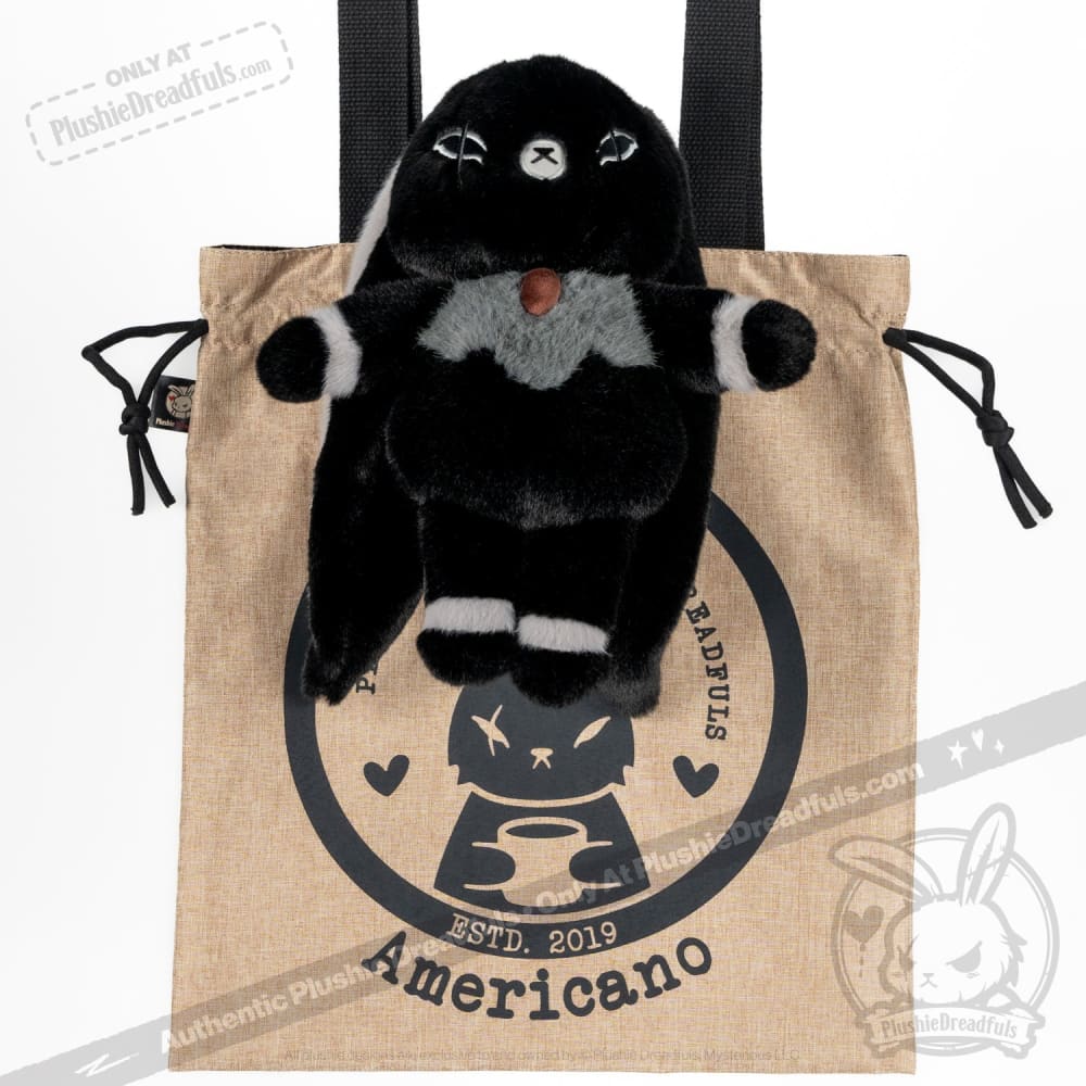 Plushie Dreadfuls Latte Lapins Americano Stuffed Animal - Adorable Coffee-Themed Plush Bunny for Collectors & Gift Giving