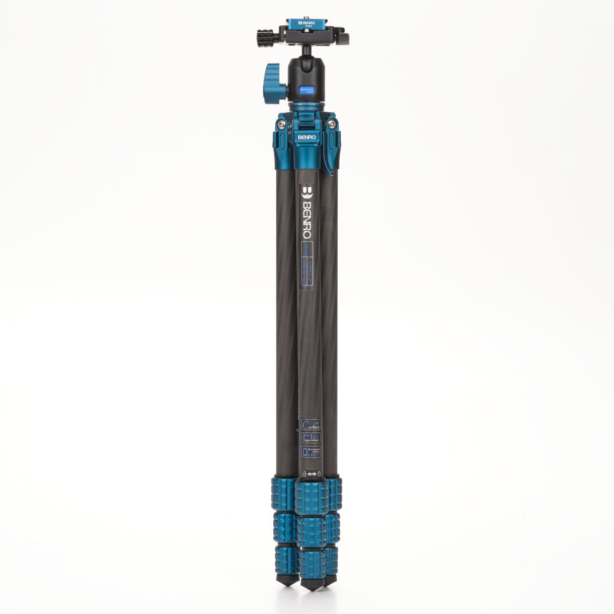 Benro TSSL08CN00P SuperSlim Carbon Fiber Tripod with Ball Head - Lightweight Travel Tripod for DSLR Cameras, Perfect for Photography, Hiking & Outdoor Adventures