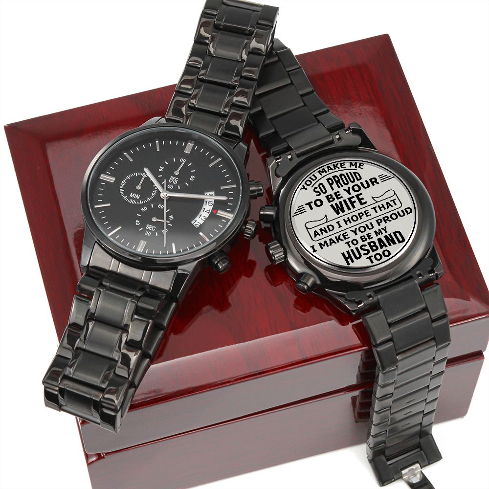 Durable Men's Watch - Perfect Gift for Husband, Christmas, Birthday - Ideal for Everyday Wear, Work & Special Occasions