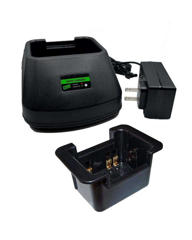 NTN7394A Replacement Desktop Charger - Fully Compatible with Motorola Visar Two-Way Radio | Perfect for Office, Warehouse & Emergency Communication Use