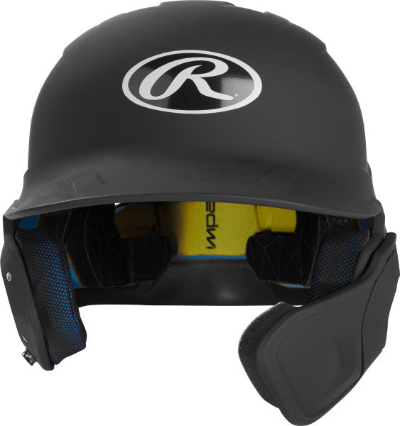 Rawlings Mach Matte Baseball Helmet with Extender - Matte Finish, Adjustable Fit for Youth & Adult Players - Perfect for Baseball, Softball, and Training Sessions
