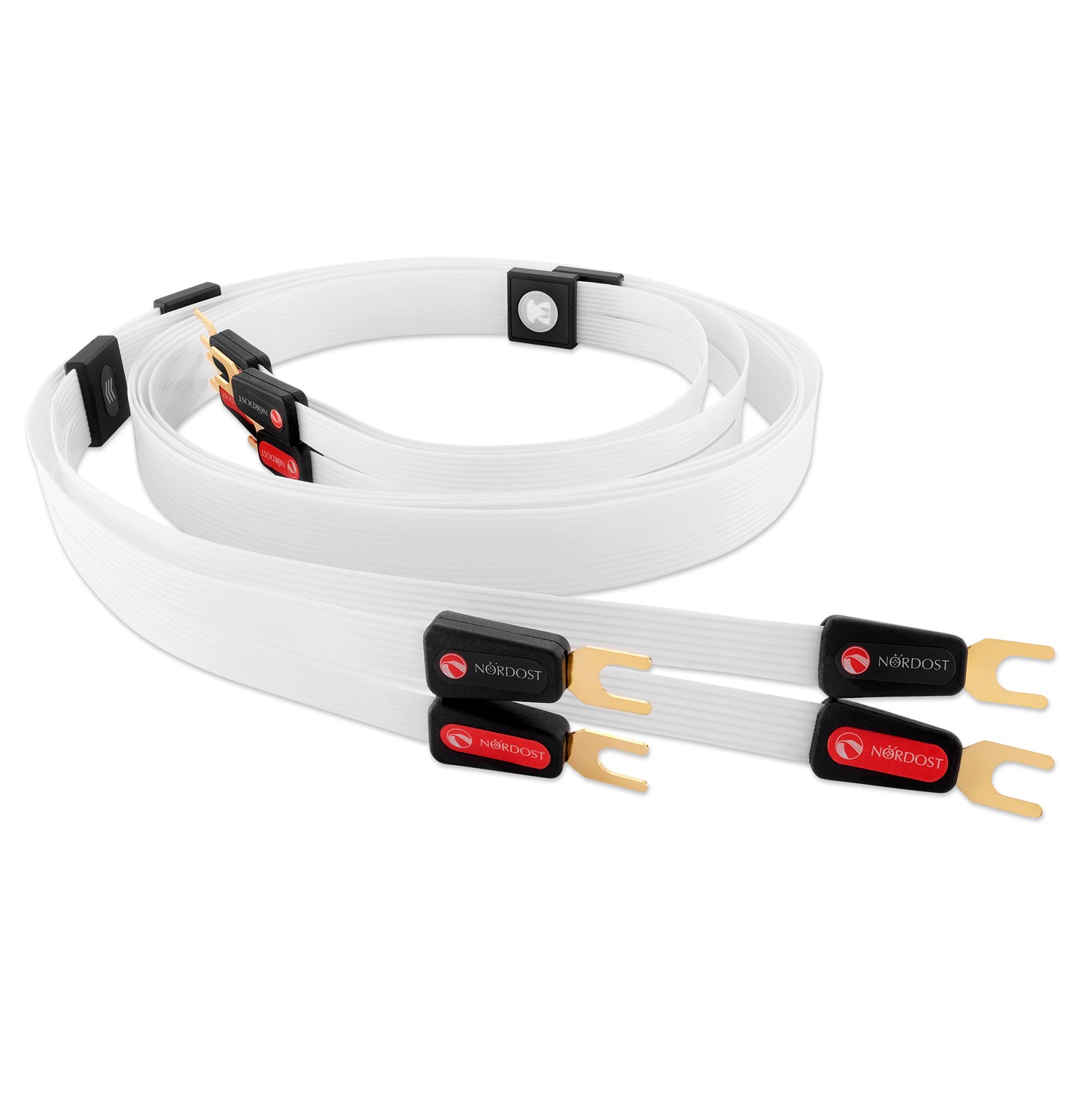 Nordost Leif 3 White Lightning 3 Speaker Cables - Premium Audio Cables for Home Theater & Hi-Fi Systems