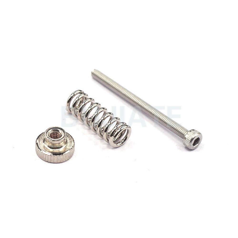 5 Set 3D Printer Leveling Kit - M3x40mm Screws, Springs & Knobs for Bed Leveling | Perfect for Creality Ender 3, CR-10, Anycubic Mega | Improve Print Accuracy & First Layer Adhesion