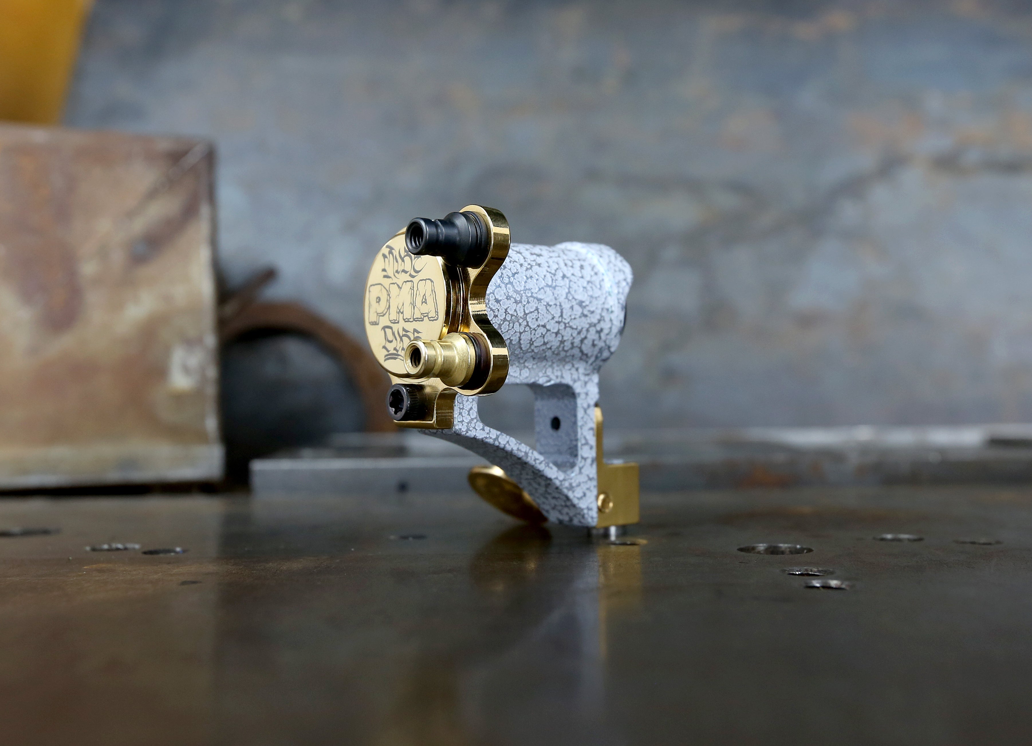 Limited Edition Palleon Panther x Gold Mike Pike PMA Direct Drive Rotary Tattoo Machine - Professional Tattoo Gun for Artists, Perfect for Lining, Shading & Coloring - Ideal for Tattoo Studios & Home Use