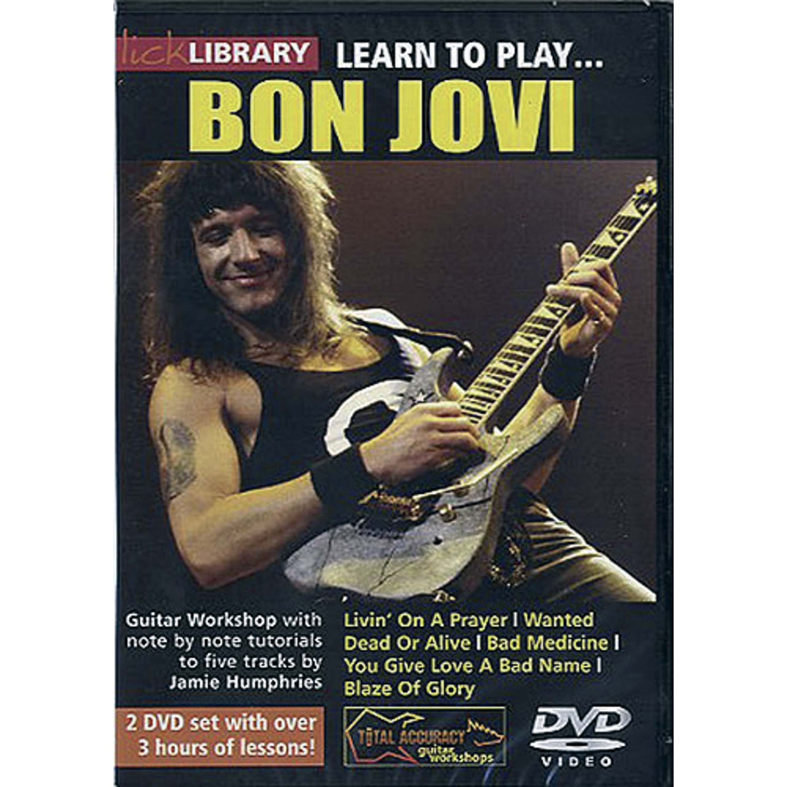 Learn To Play Bon Jovi Songs on Guitar - Easy Guitar Tutorial for Beginners | Perfect for Home Practice, Music Lessons & Rock Band Performances