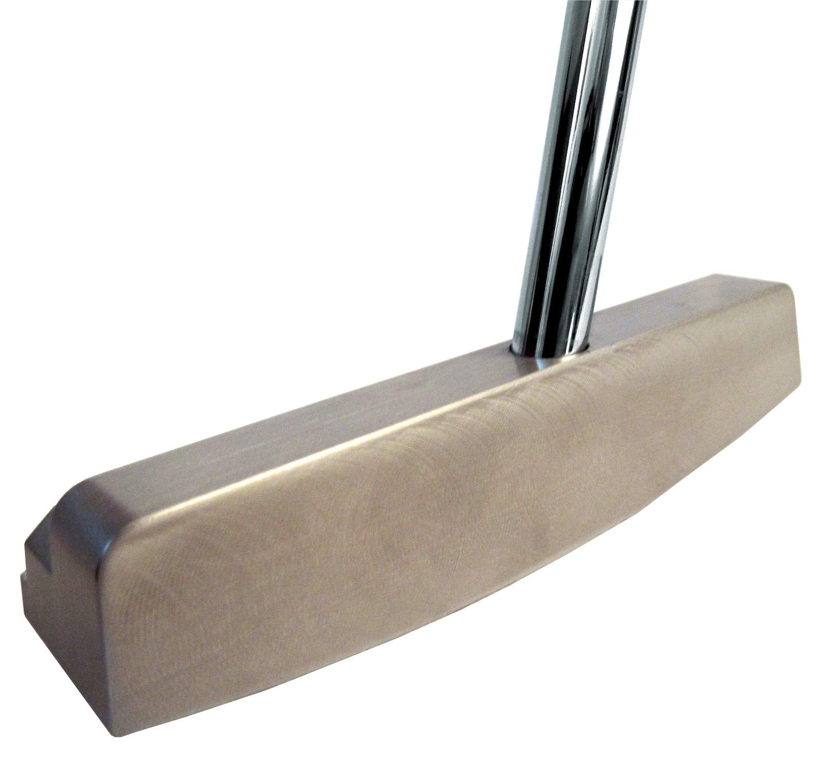 Premium Bell Putters Non-Offset Golf Putter 360g - Polish Chrome Finish Right-Handed (RH) with Tacki-Mac Tour Select Grip & 34