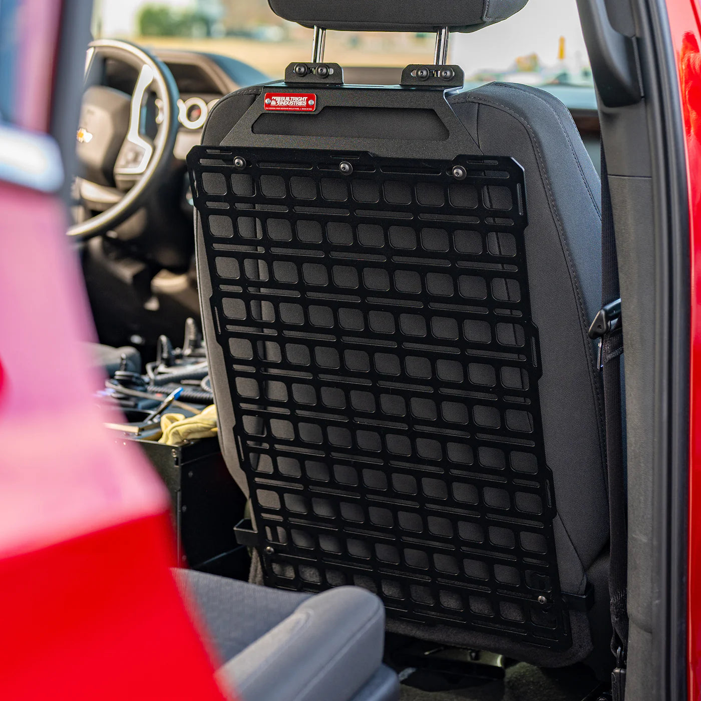 21+ Chevy Tahoe/Suburban & GMC Yukon/Yukon XL Seat Back MOLLE Panel Organizer Kit - Tactical Gear Storage for Off-Roading, Camping & Road Trips