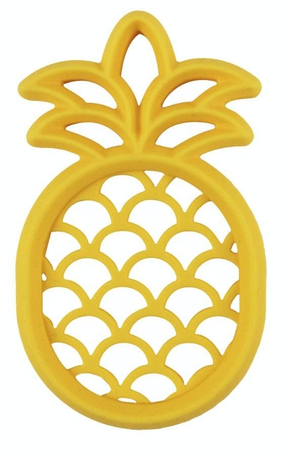 Chew Crew Silicone Baby Teether - Soothing Teething Toy for Infants & Toddlers - BPA-Free, Soft & Safe for Babies - Perfect for Home, Travel & On-the-Go Use