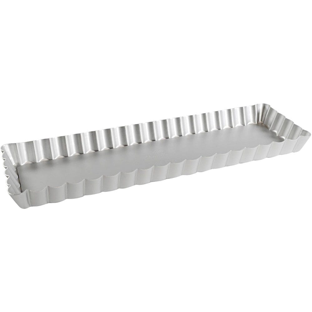 Fat Daddio's 14-Inch Rectangular Tart Pan - Professional Non-Stick Baking Pan for Perfect Pastries, Pies & Desserts - Ideal for Home Bakers & Pastry Chefs