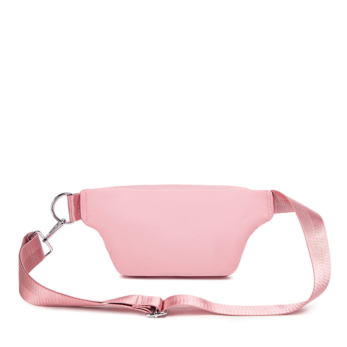 Aaliyah Vegan Nylon Fanny Pack for Women - Light Pink Waist Bag | Perfect for Running, Travel, and Everyday Use