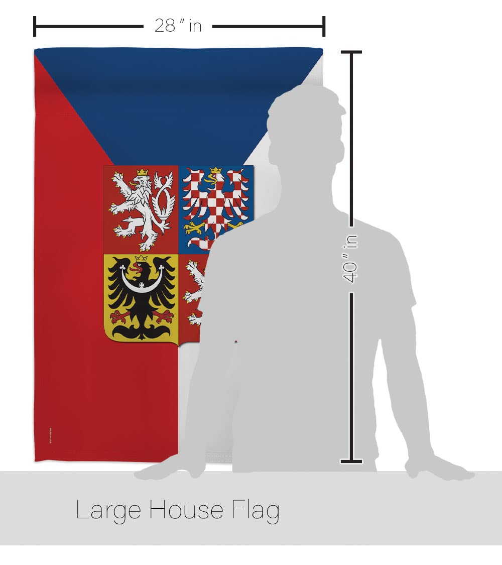 Czech Nationality Decorative Flag Set 28