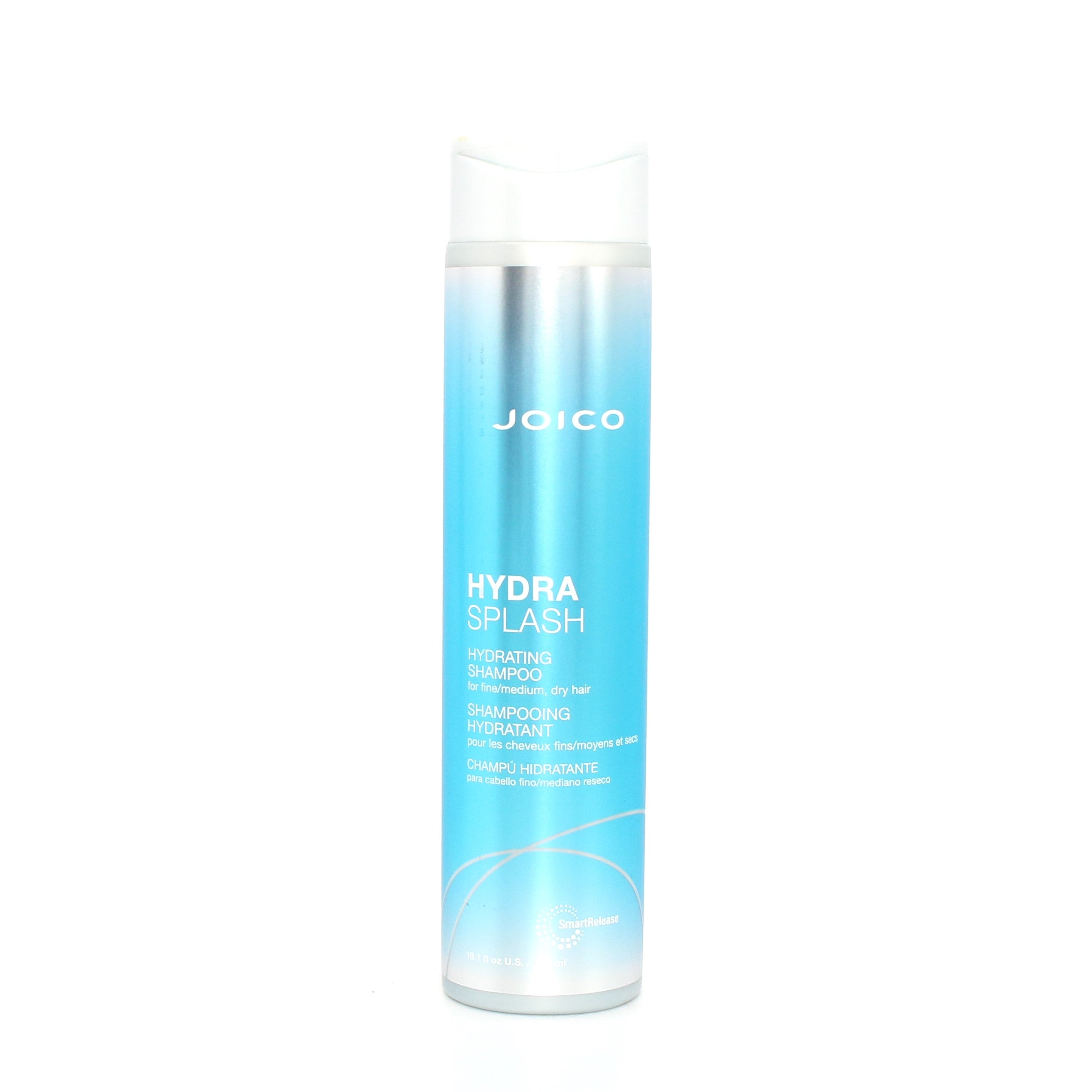 Joico Hydra Splash Hydrating Shampoo for Fine to Medium Hair - 10.1 oz | Moisturizing & Volumizing | Daily Use for Soft, Shiny Hair | Salon Quality Hair Care