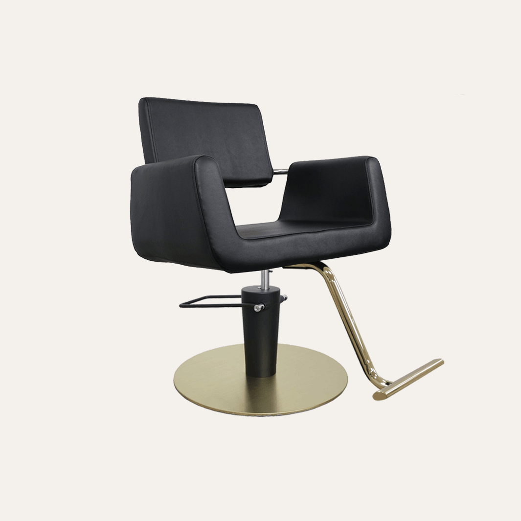 Professional Salon Chair for Hair Styling & Barbering - Adjustable Hydraulic Beauty Chair with Headrest & Footrest - Perfect for Salons, Spas & Home Use