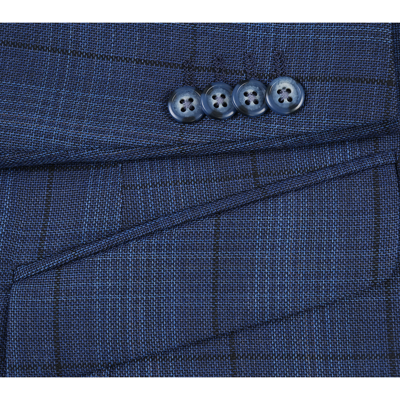 Alessandro Vitello by Renoir Slim Fit Wool Blazer Navy 565 4 | Premium Men's Business Suit Jacket for Office, Wedding & Formal Events
